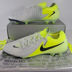 Nike Phantom GX 2 Elite FG Metallic Volt Mens Size 11.5 FJ2559-003 Soccer Cleats